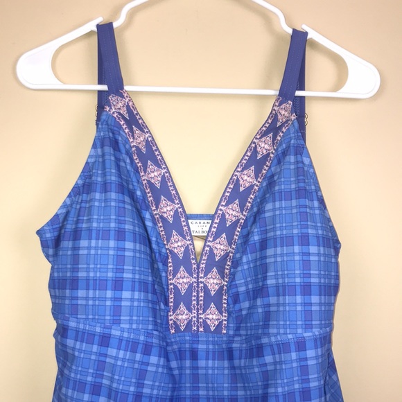 Cabana Life x Talbots Women’s Matching Set Beach Swim Tunic and Tankini Top - Picture 11 of 16